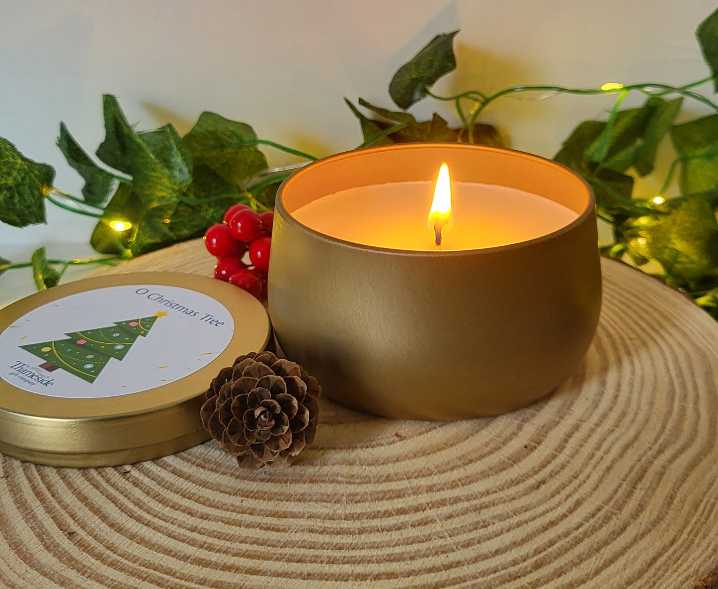 O Christmas Tree Candle (Gold Candle version)