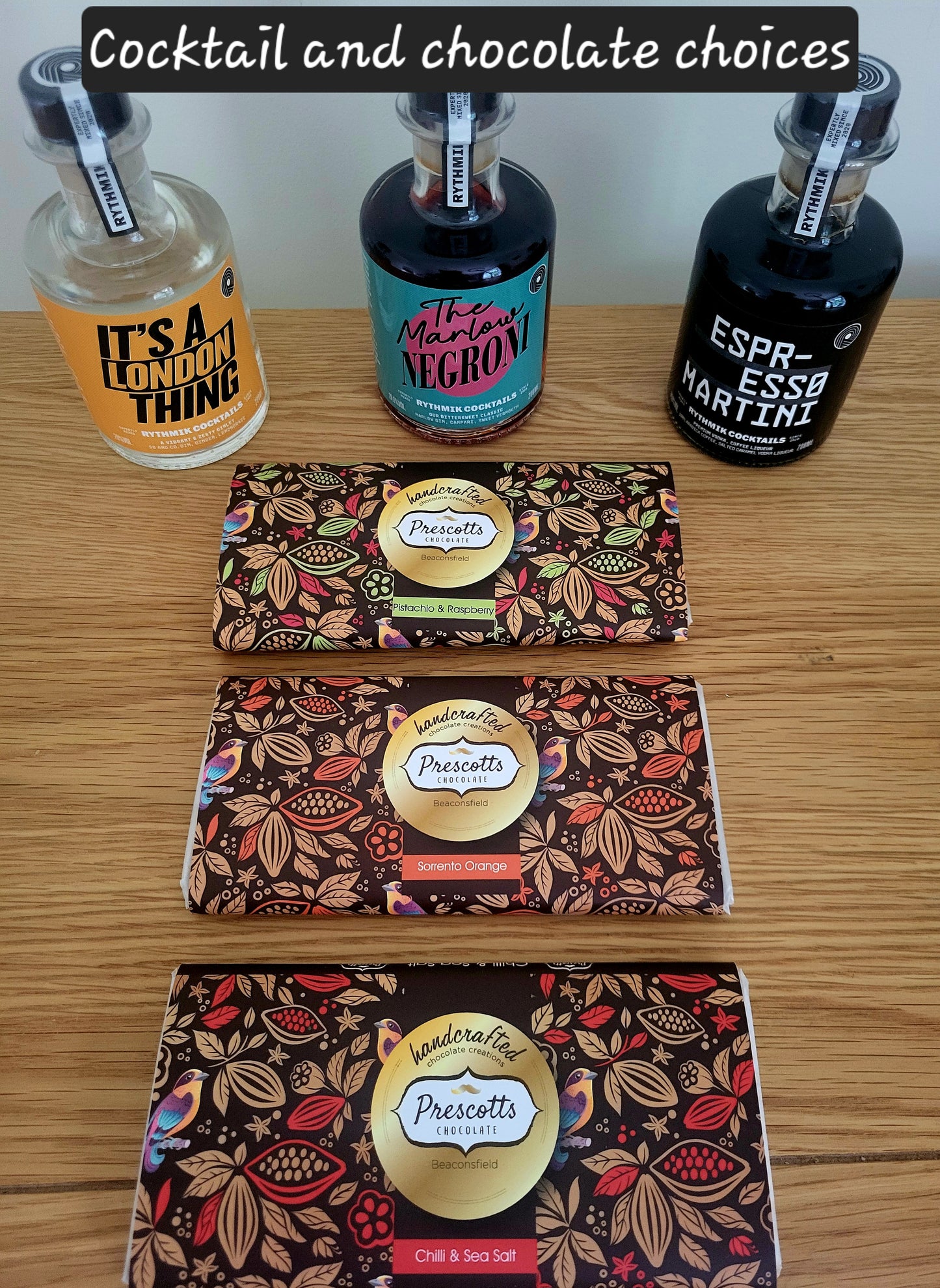The '3C' Signature Gift Box (Candle, Cocktail, Chocolate)