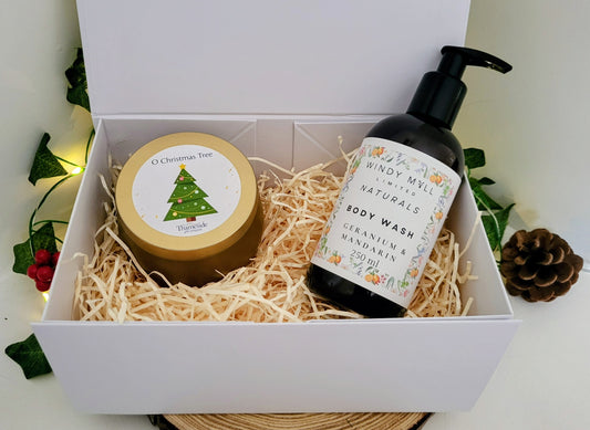 Candle and Pamper Mini Gift Set