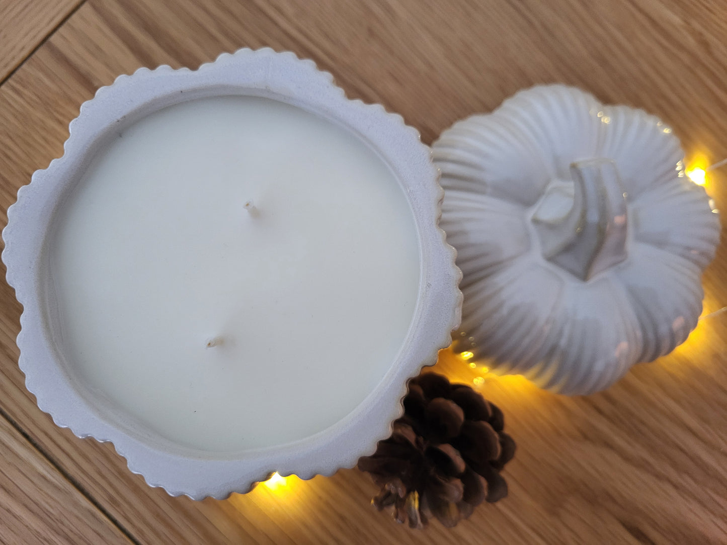 Autumn-winter 'Pumpkin' 2-wick Candle