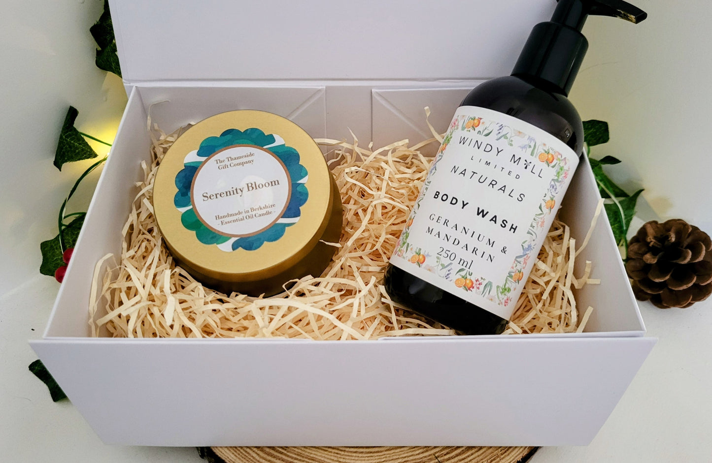 Candle and Pamper Mini Gift Set