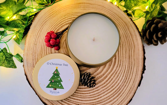 O Christmas Tree Candle (Gold Candle version)