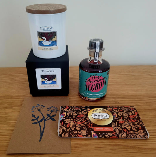 The '3C' Signature Gift Box (Candle, Cocktail, Chocolate)