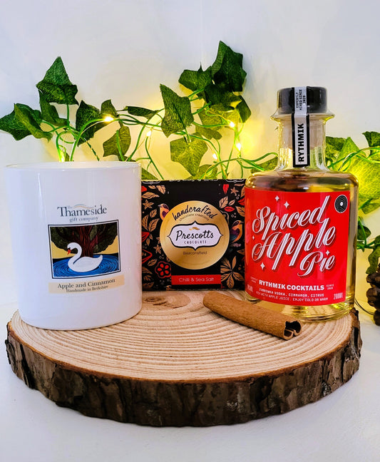 The '3C' Signature Gift Box (Candle, Cocktail, Chocolate)