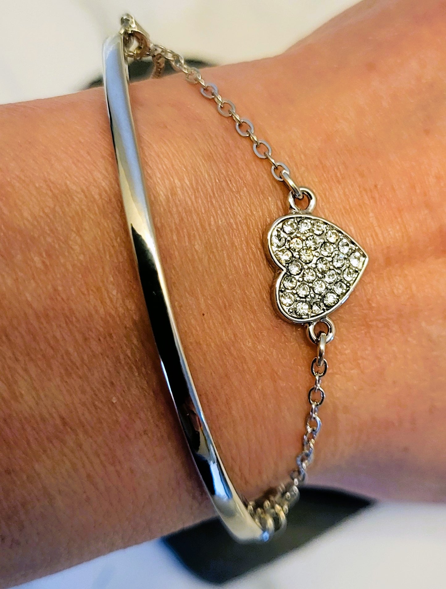 Expression of Love Heart Candle & Bracelet gift set