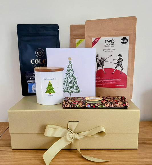 'Cuppa by Candlelight' Gift Box (Christmas edition)