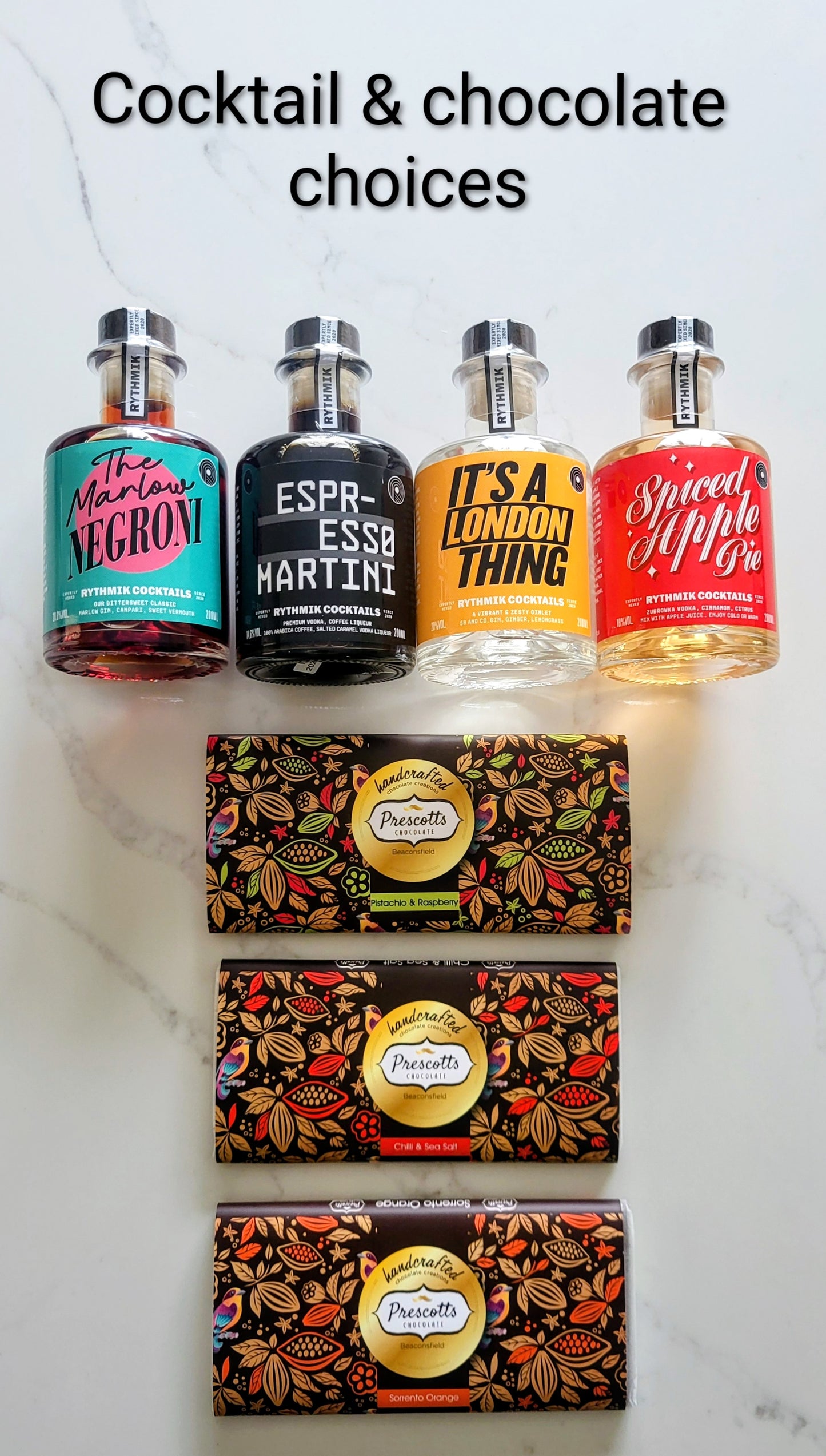 '3C' Signature Gift Box (Candle, Cocktail, Chocolate) - Christmas edition