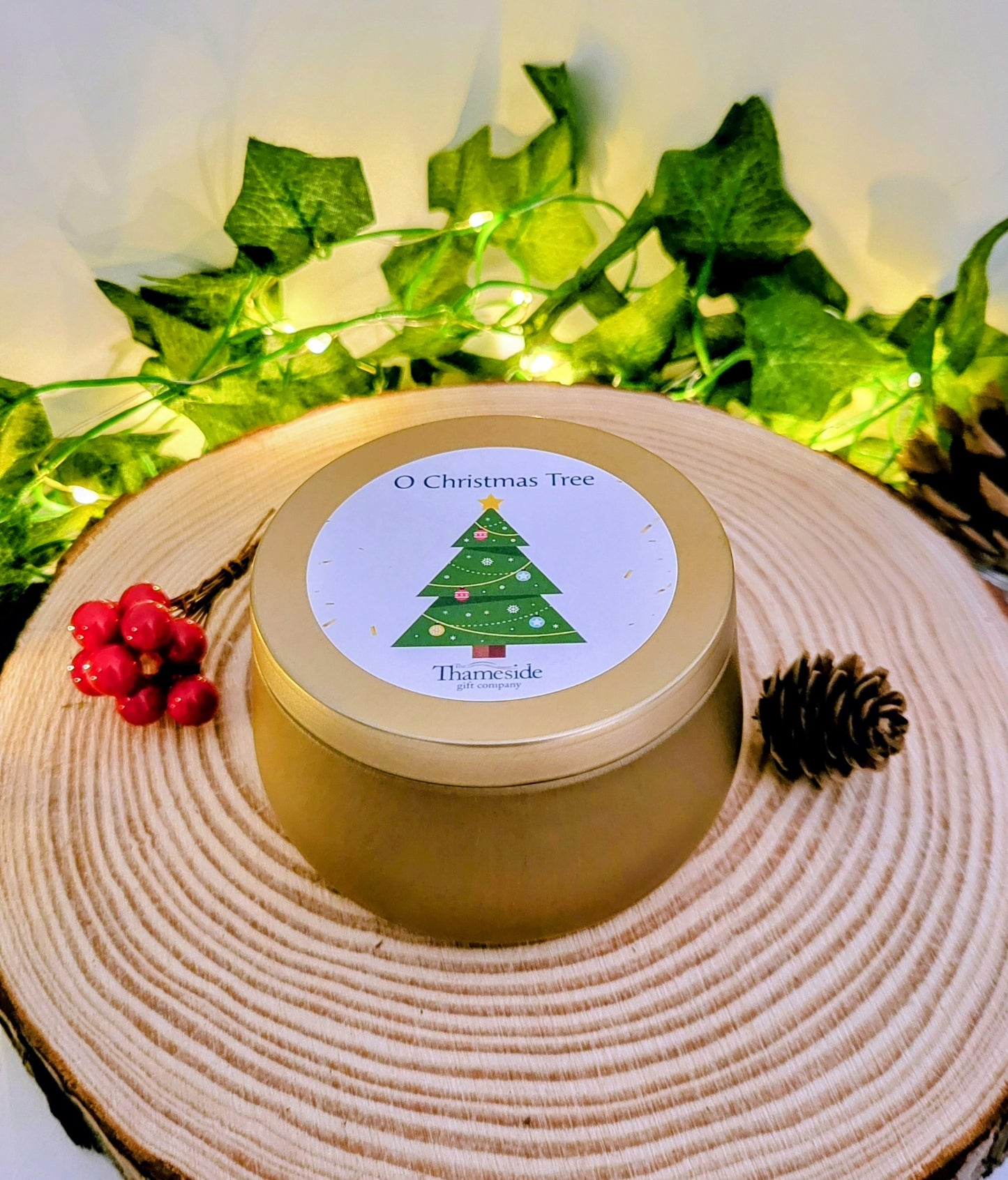 O Christmas Tree Candle (Gold Candle version)