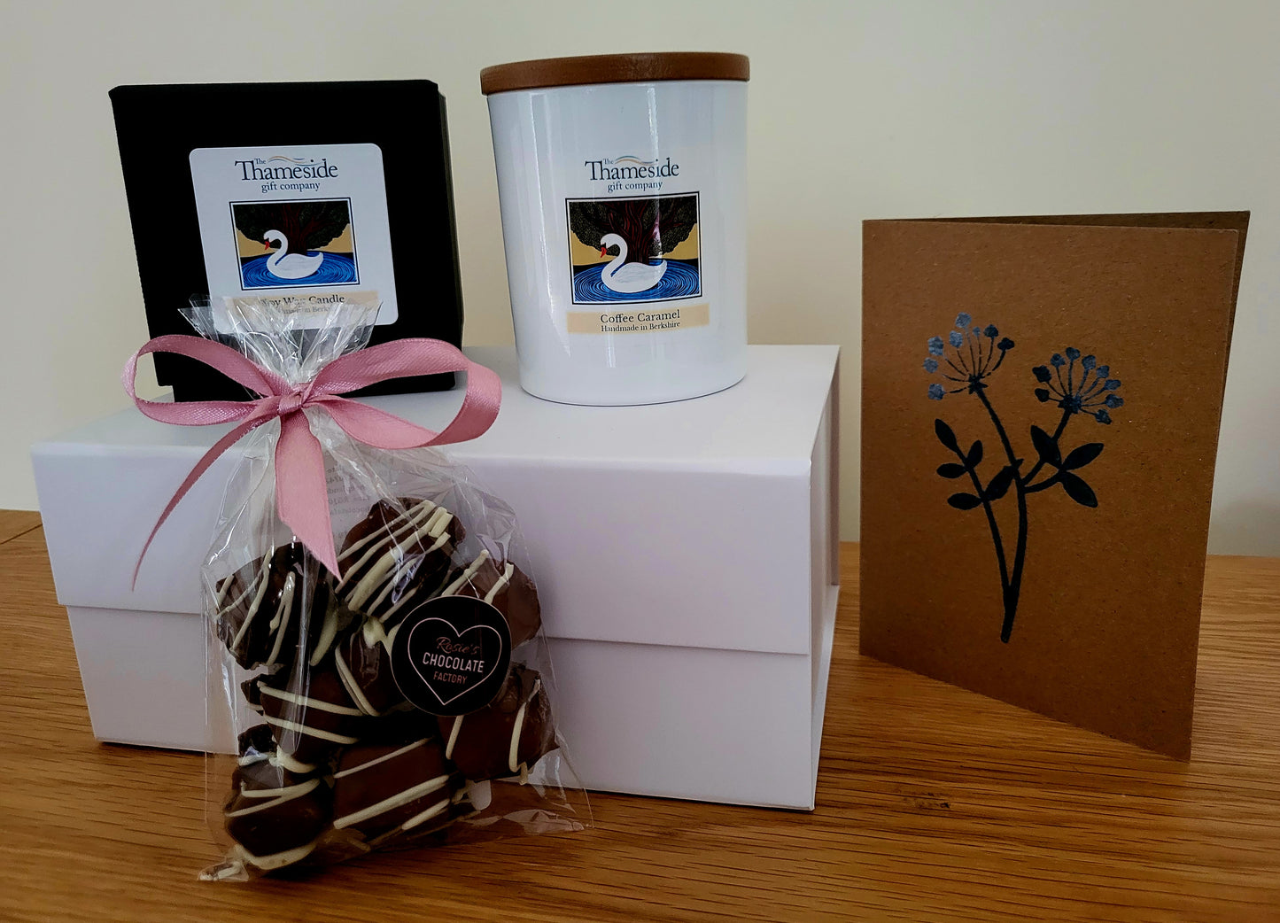 Candle and Chocolates Gift Box
