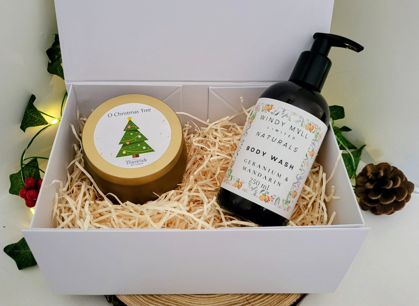 Candle and Pamper Mini Gift Set
