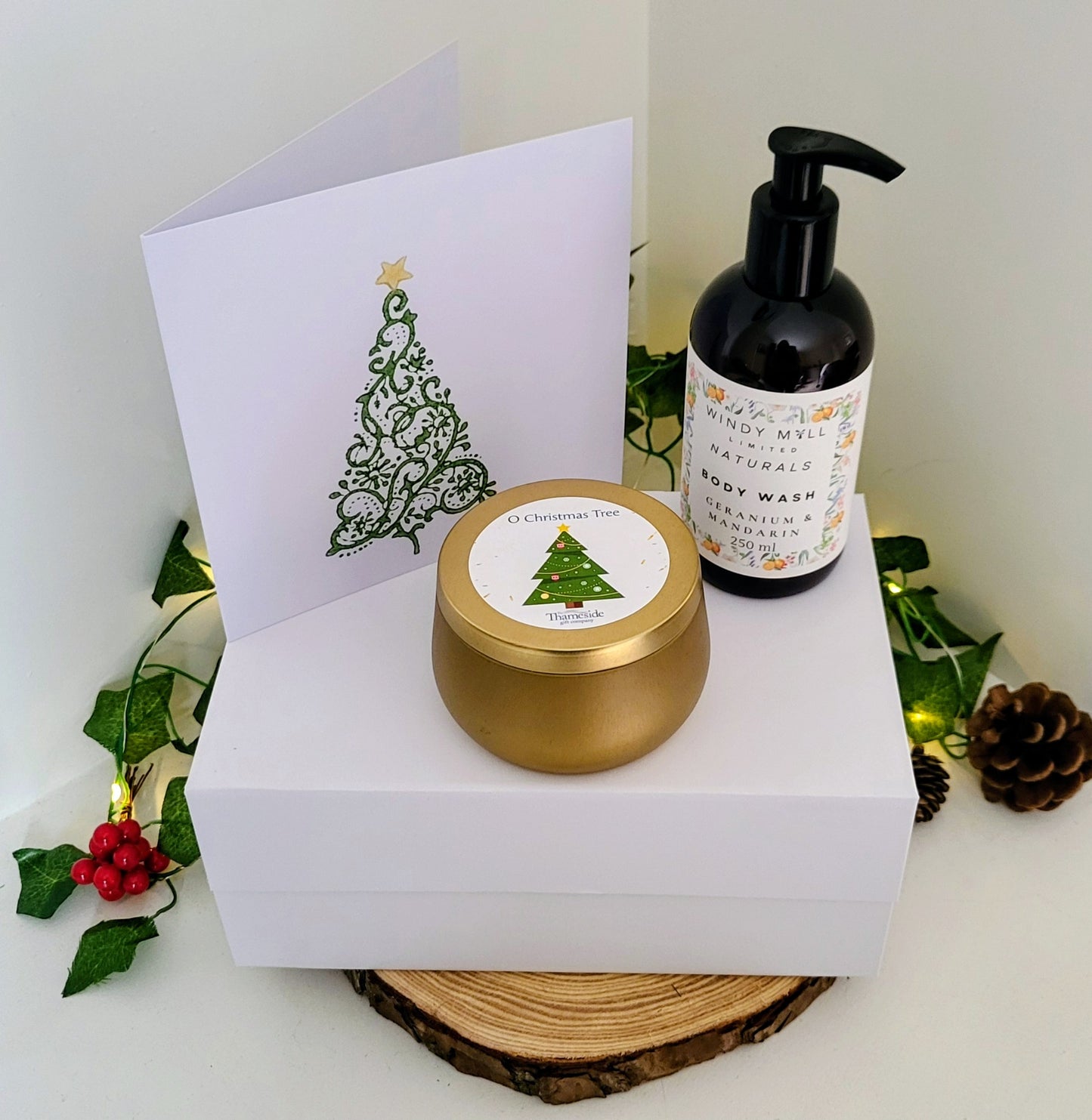 Candle and Pamper Mini Gift Set