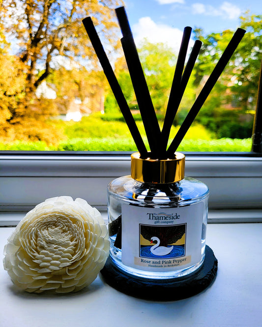 Rose and Pink Pepper Reed Diffuser