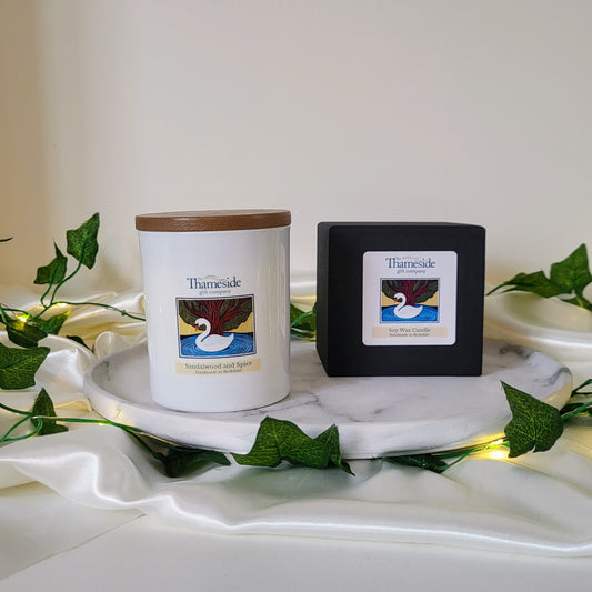 Sandalwood and Spice Signature Candle