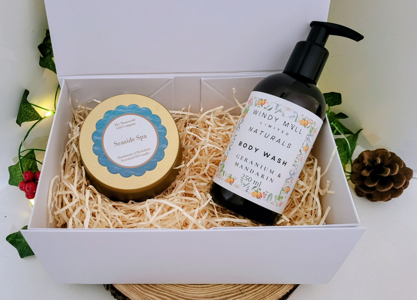Candle and Pamper Mini Gift Set