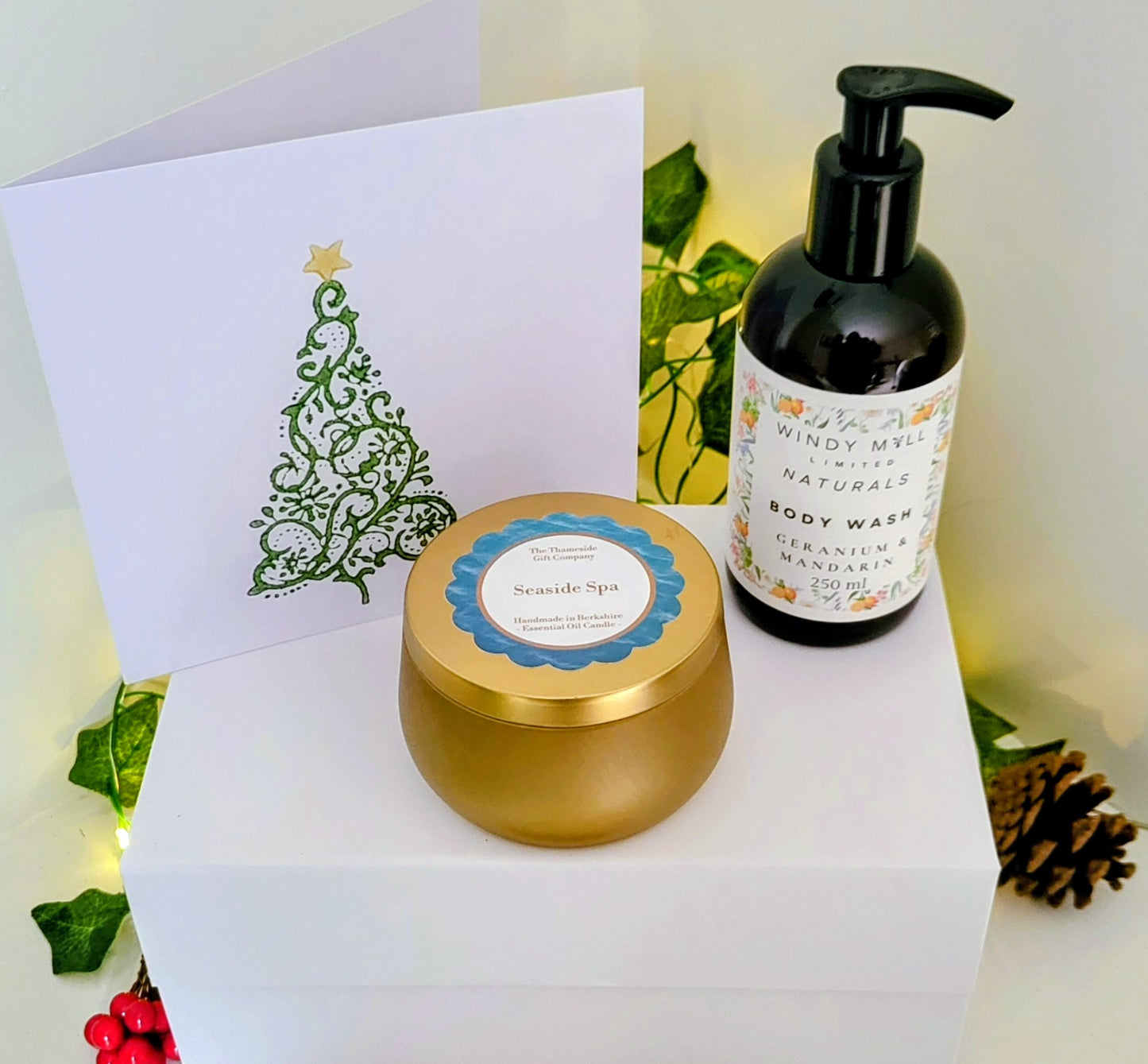 Candle and Pamper Mini Gift Set