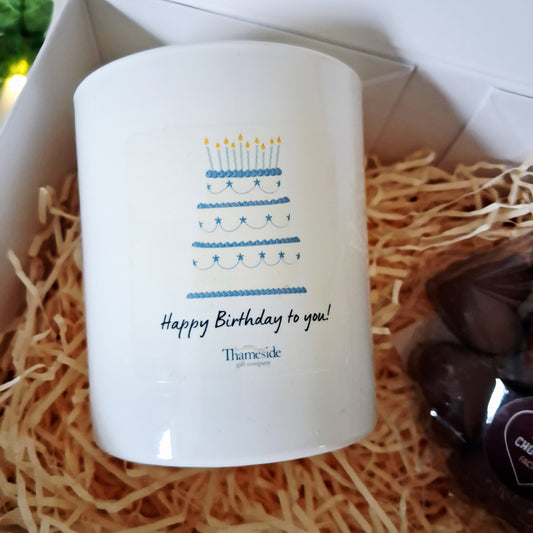 Birthday Candle and Chocolates Gift Set