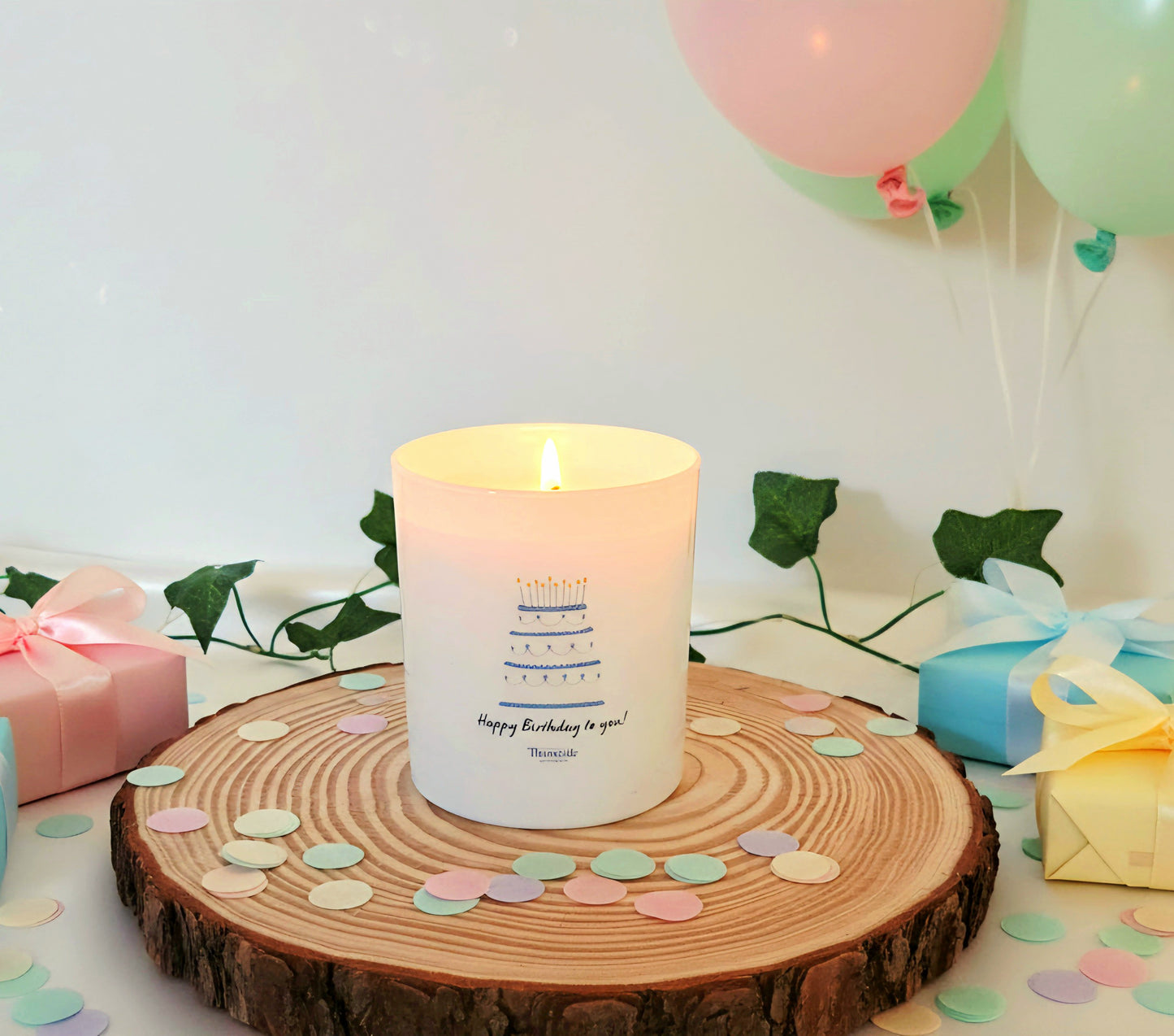 Birthday Candle and Chocolates Gift Set