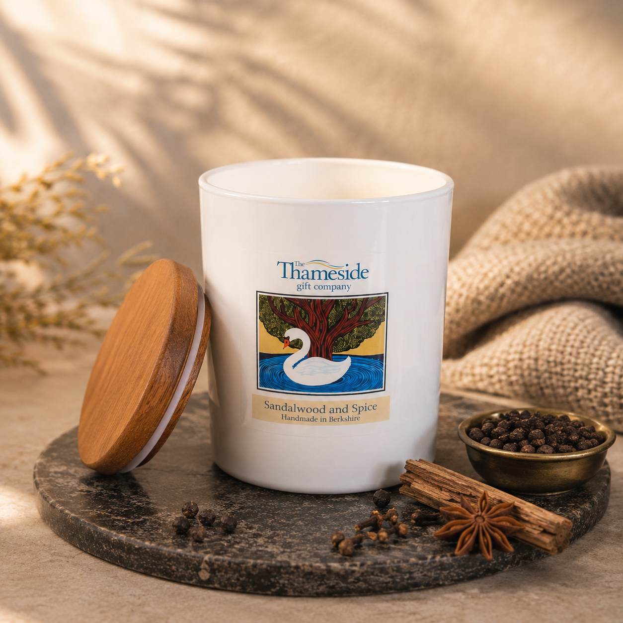 Sandalwood and Spice Signature Candle