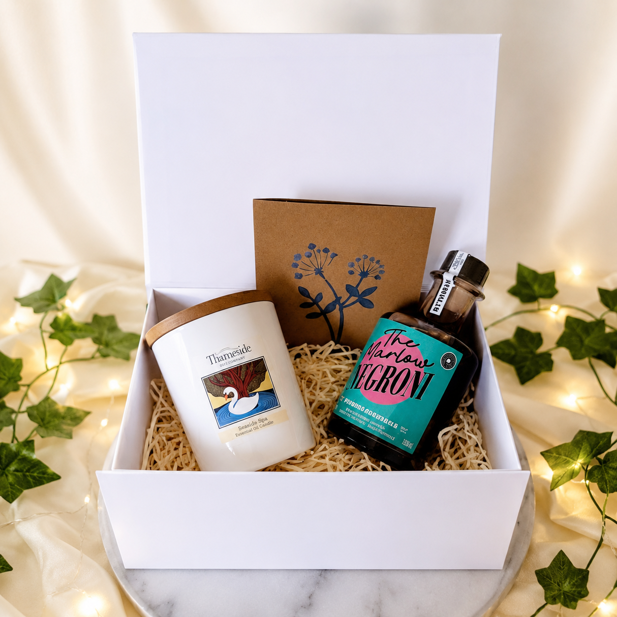 Candle and Cocktail gift set