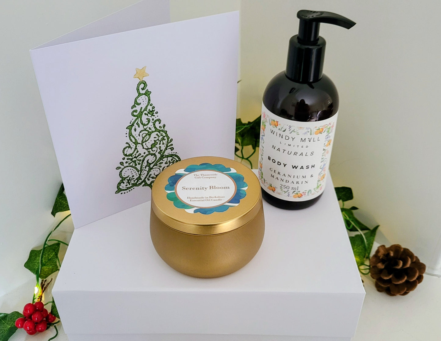 Candle and Pamper Mini Gift Set